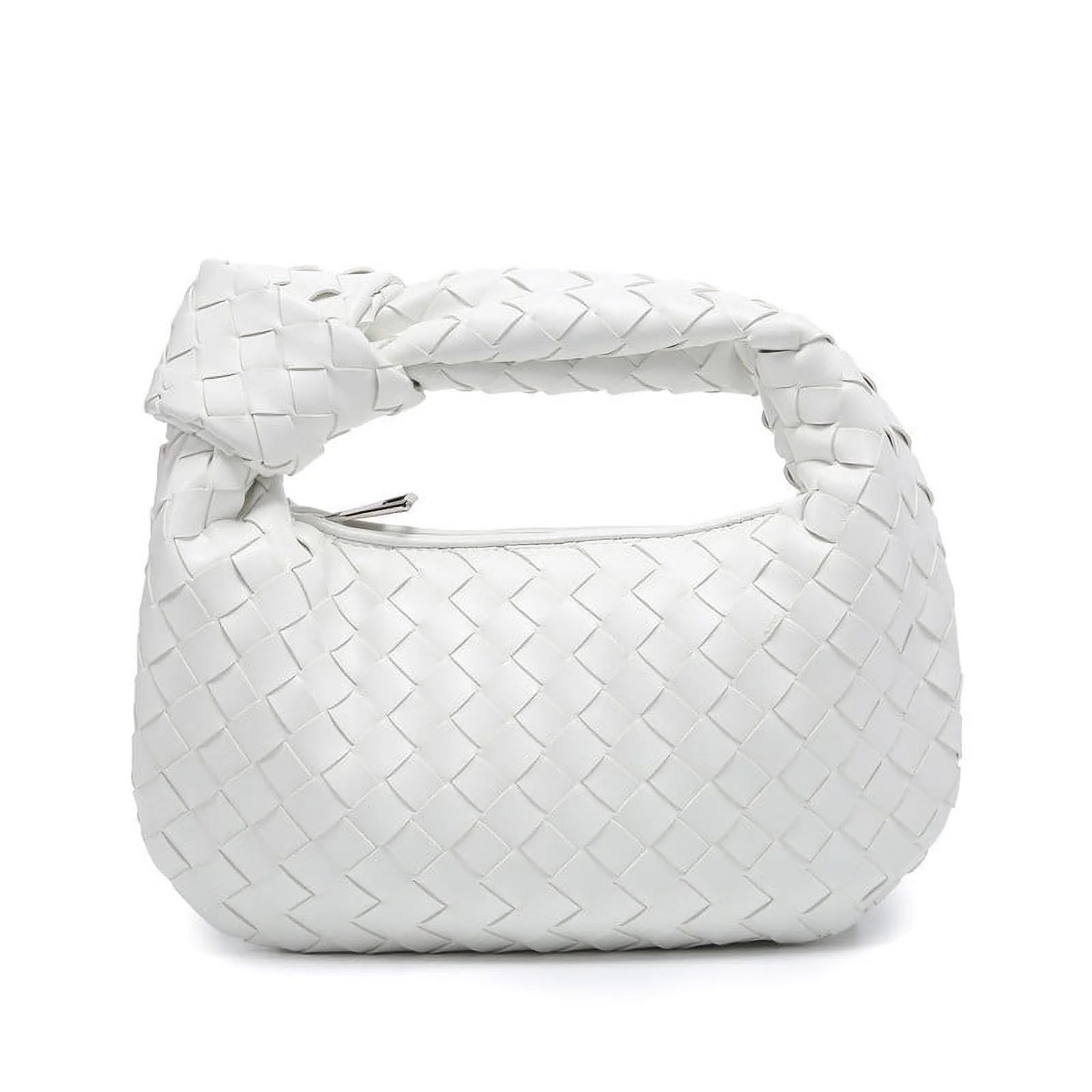 Gomayee Knoted Woven Handbag for Women Fashion Designer Ladies Hobo Bag Bucket Purse Faux Leather... | Walmart (US)