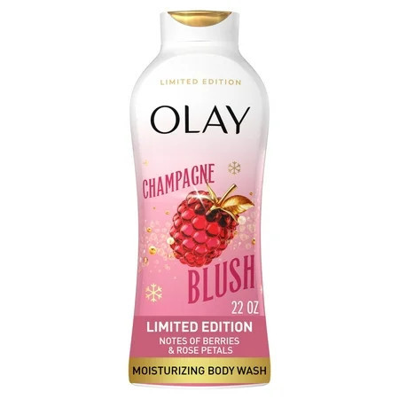 Olay Limited Edition Moisturizing Body Wash, Champagne Blush, 22 fl oz, Hydrating Body Wash | Walmart (US)