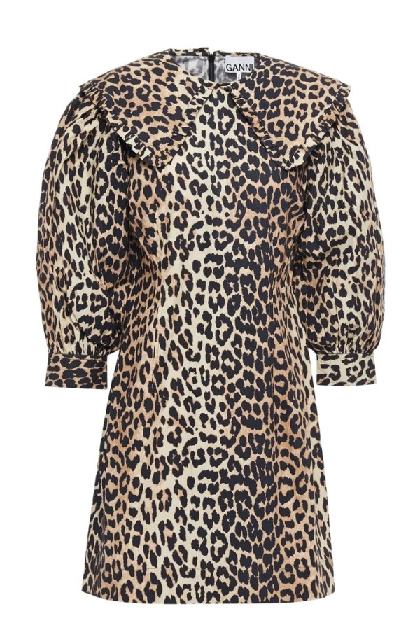 Rent Leopard Print Dress - Ganni | HURR | HURR 
