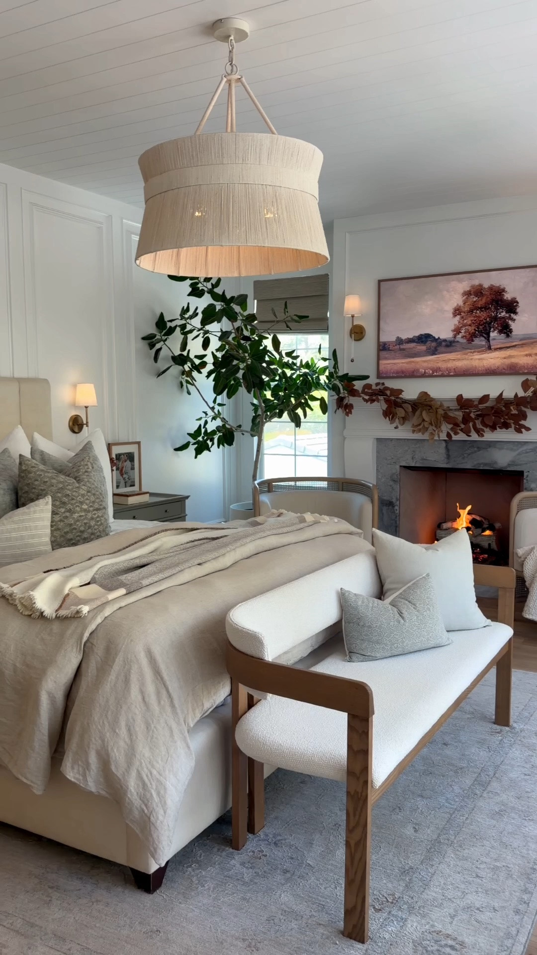 Softening our primary suite for fall…There’s just something about adding layers and texture this time of year that instantly makes a bedroom feel warmer + more inviting.

I refreshed our bed with @Quince  and love how these new pieces completely changed the feel of the room. I added their European Linen Duvet Cover in Natural Chambray, the linen is breathable, temperature-regulating, pre-washed for softness and only gets softer over time, and layered on the Wool Alpaca Stripe Throw in Espresso for that extra cozy fall texture. It’s a soft, midweight wool + alpaca blend and such a pretty finishing layer at the end of the bed.

And other two of the pieces you see here are actually longtime Quince favorites that I’ve had for years, our European Linen Box Quilt in white and the Chunky Hand Knit Wool Throw on the chair. Both have held up SO well and are staples I use all year long.

I love finding elevated, beautiful pieces that make our home feel special without the crazy price tag, and this combination feels SO good heading into cozy season.

#QuincePartner

#LTKSeasonal #LTKSaleAlert #LTKHome