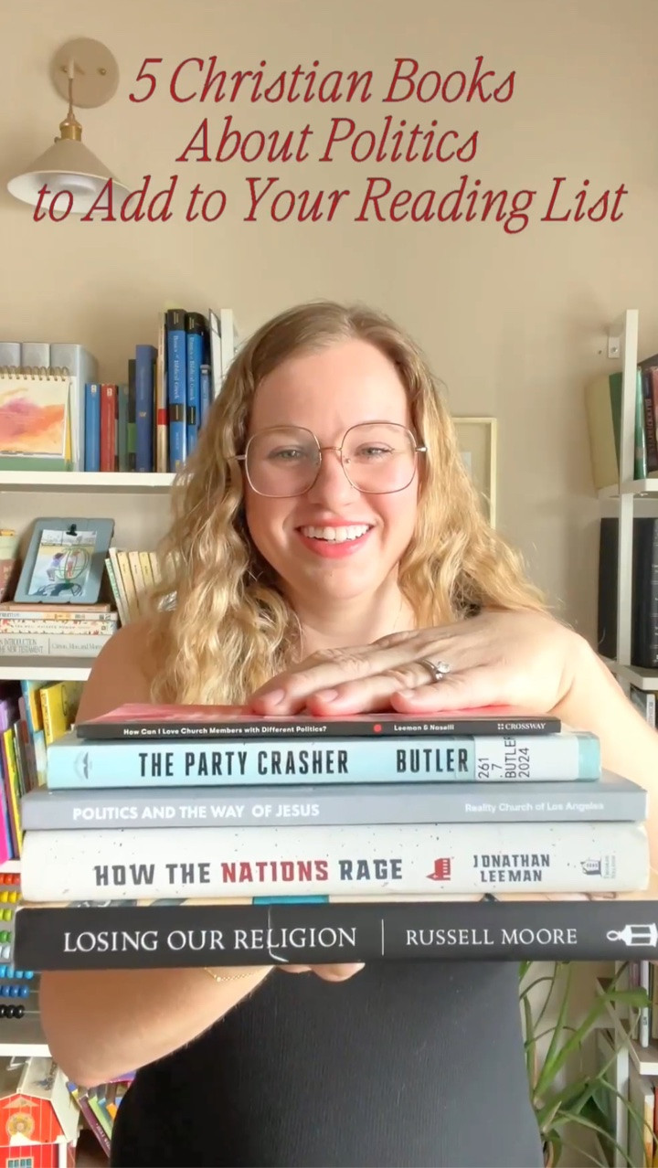 📚 If you’re wanting to grow as a citizen of America and God’s kingdom, check out these 5 Christian books on politics! 

#christianbookstagram #christianbooks #christianbookrecommendations

#LTKselfcare #LTKmomlife #LTKdayinmylife