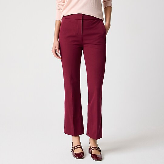 Kelsey cotton flare pant | J.Crew Factory