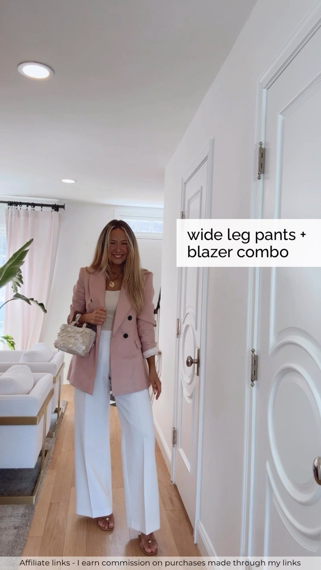 Affiliate links - I earn commission on purchases made through my links | Zara spring outfit, Mother’s Day outfit with pants 