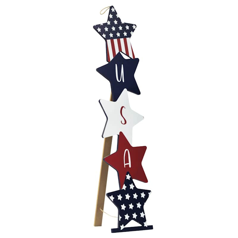 Shop all  Honeybloom




Patriotic Stars Porch Sign, 47"








	
		
		
			
				5
			
			
				(... | At Home