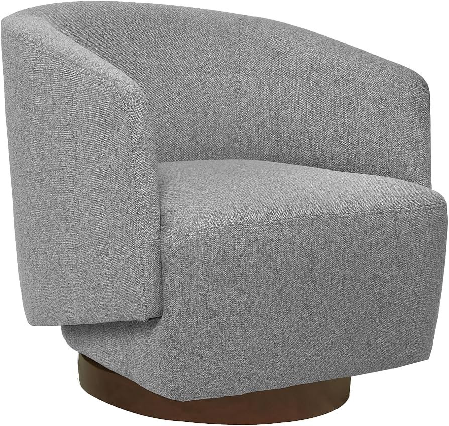 MINCETA Accent Chair,Modern Swivel Chairs for Living Room and Bedroom Reading with Wood Base,Perform | Amazon (US)
