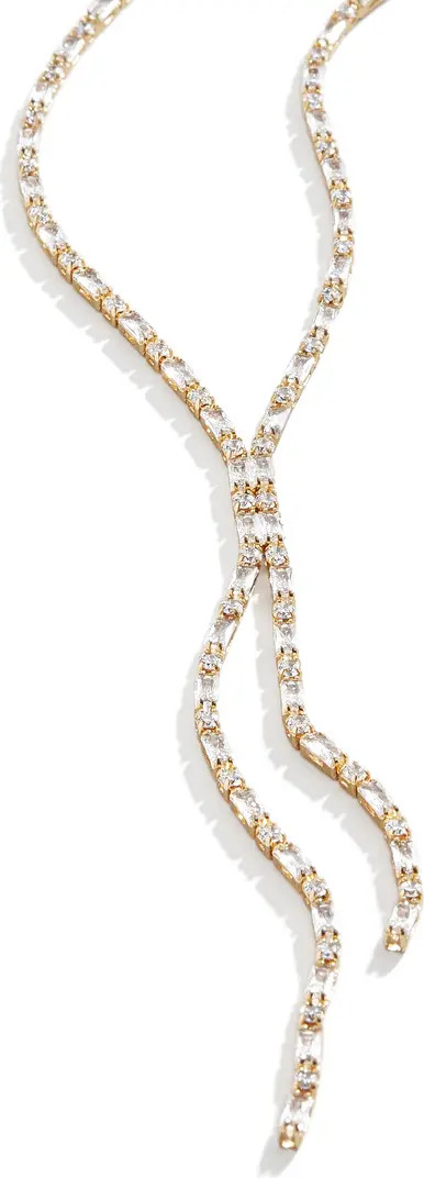 Crystal Split Y-Necklace | Nordstrom