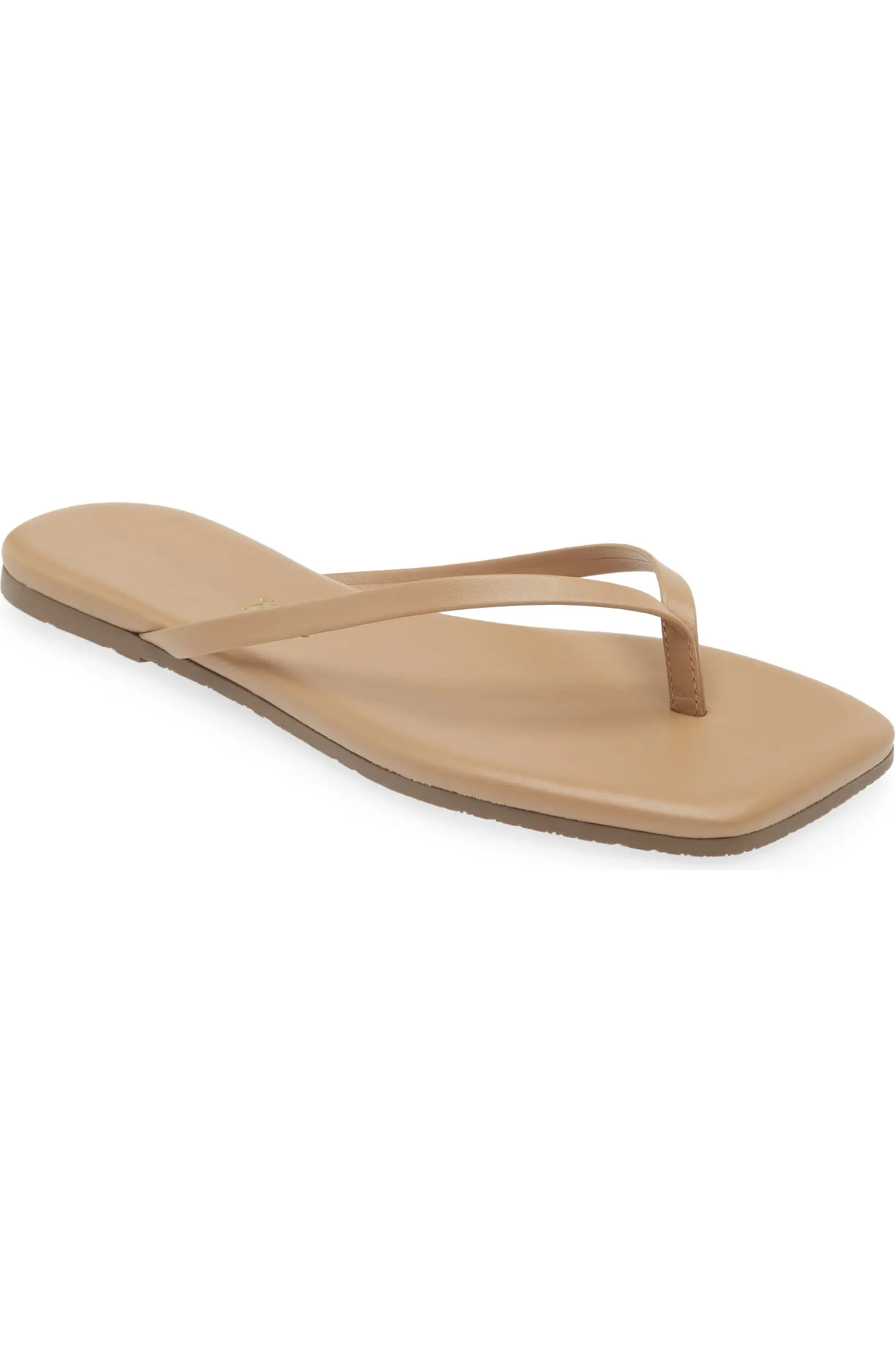 Lily Square Toe Flip Flop (Women) | Nordstrom