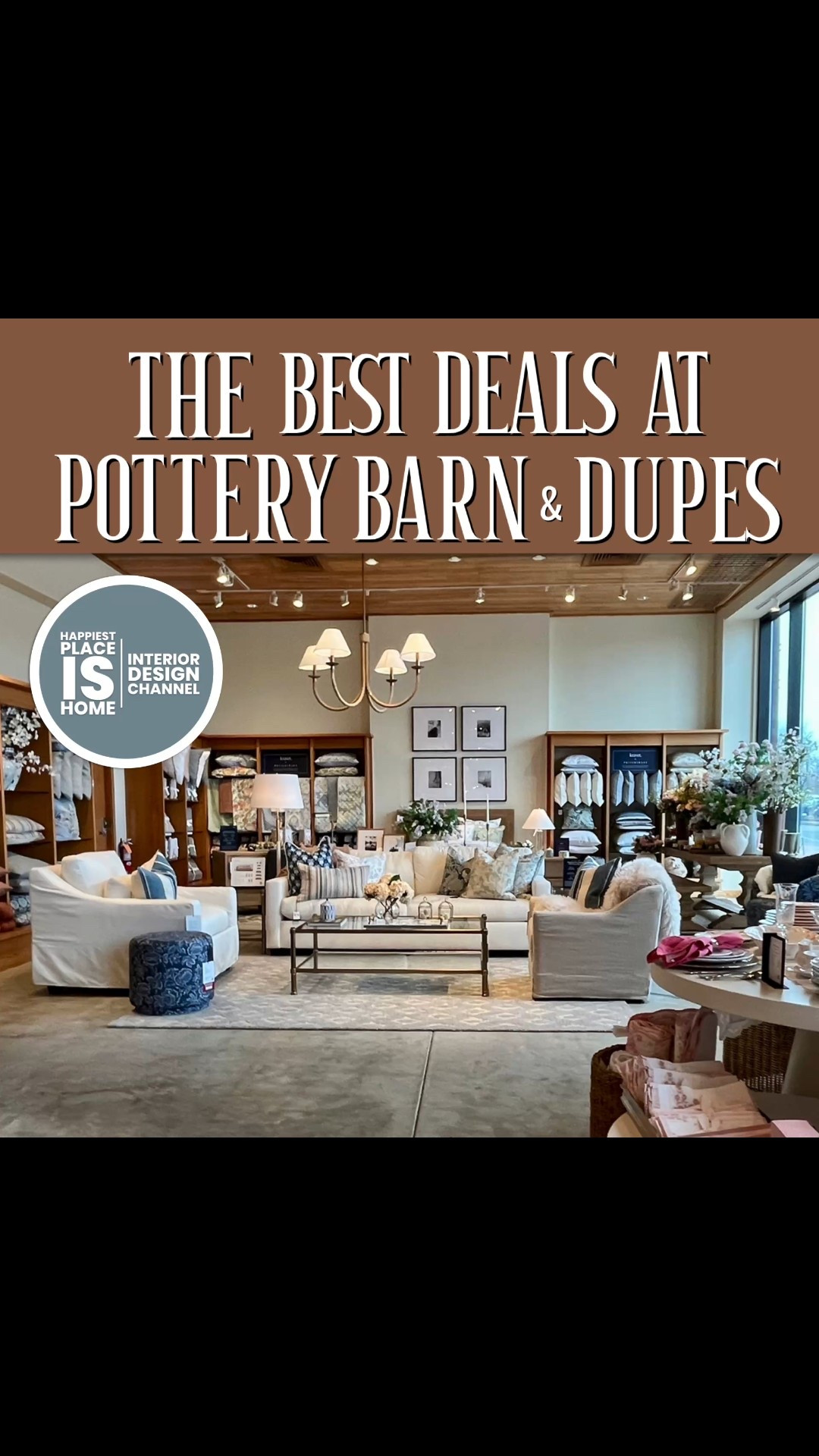 Pottery Barn’s best values right now + Dupes!  See the full video on YouTube https://youtube.com/@happiestplaceishome

#LTKHome