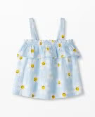 Print Smocked Tank In Cotton Muslin | Hanna Andersson