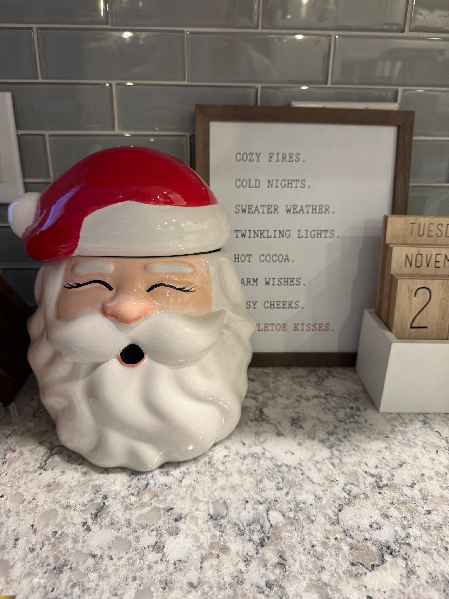 The cutest Santa cookie jar from Walmart! 

#LTKGiftGuide #LTKHoliday #LTKHome