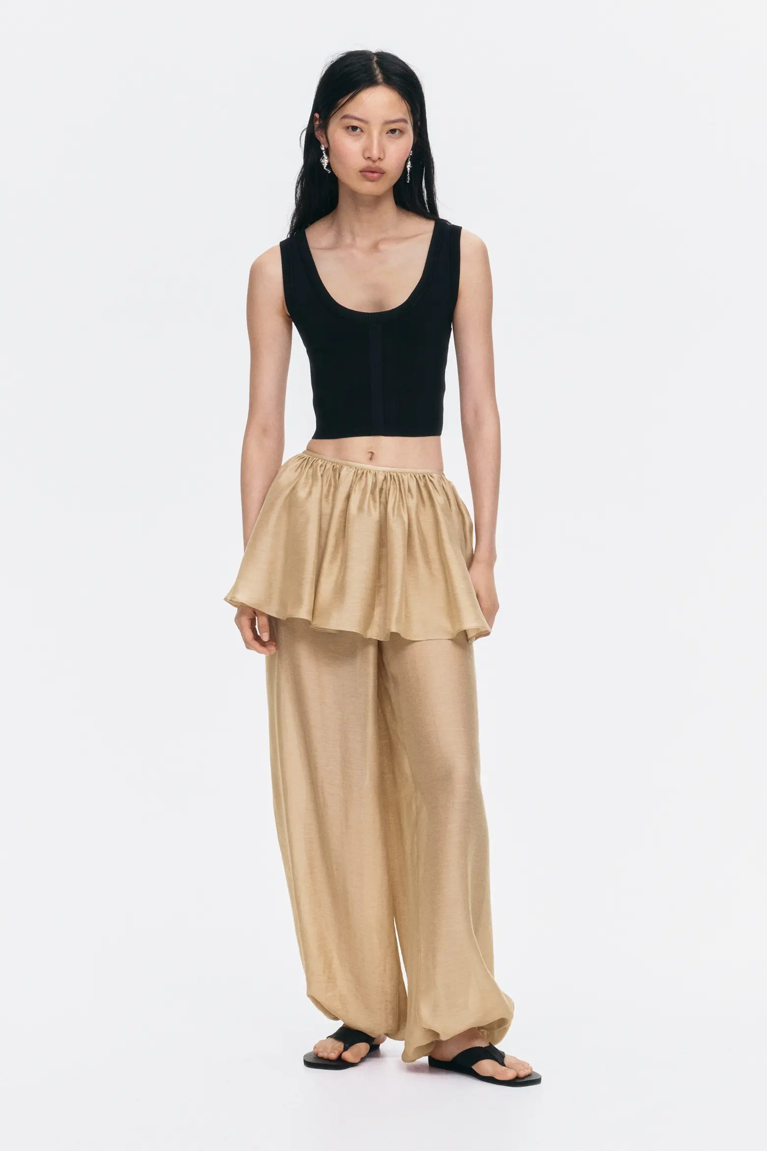 Skirt-layered Balloon Trousers (Women) | Nordstrom | Nordstrom