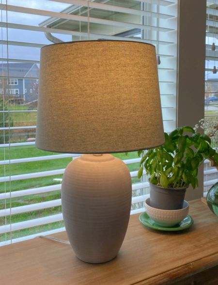 Pottery Barn look without the price. 💗My new favorite lamp! The neutral is perfect and I have found a dozen places I can use it in my home. 

#LTKSaleAlert #LTKHome #LTKGiftGuide