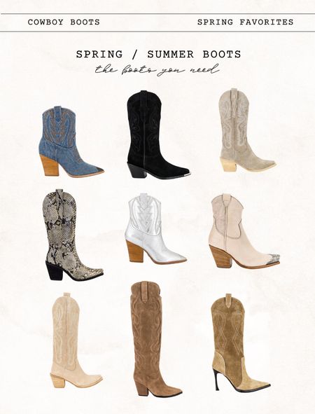 It’s time !!! Revolve has the cutest cowboy boots right now. Stocking up! 

cowboy boots l cowboy boots l revolve l spring