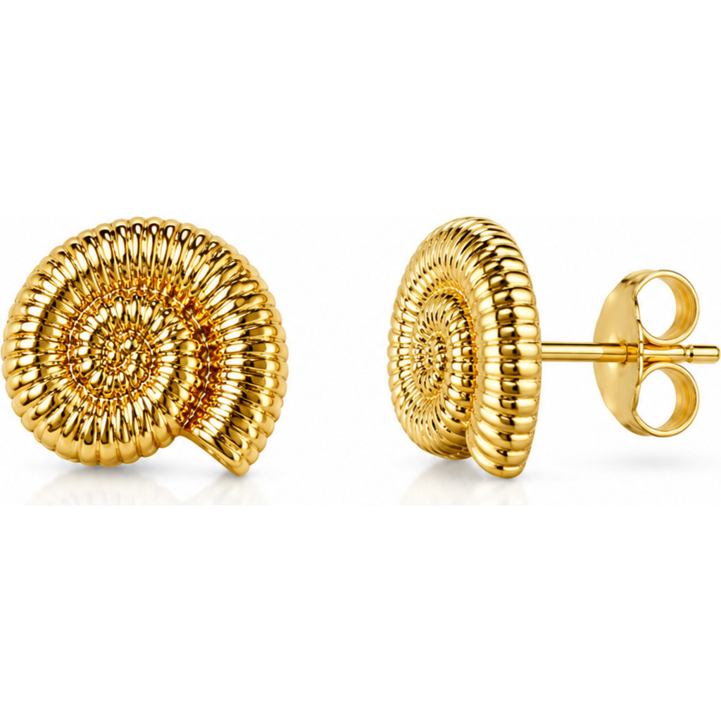 DLORIA Golden Tide Shell Stud Earrings at Nordstrom | Nordstrom