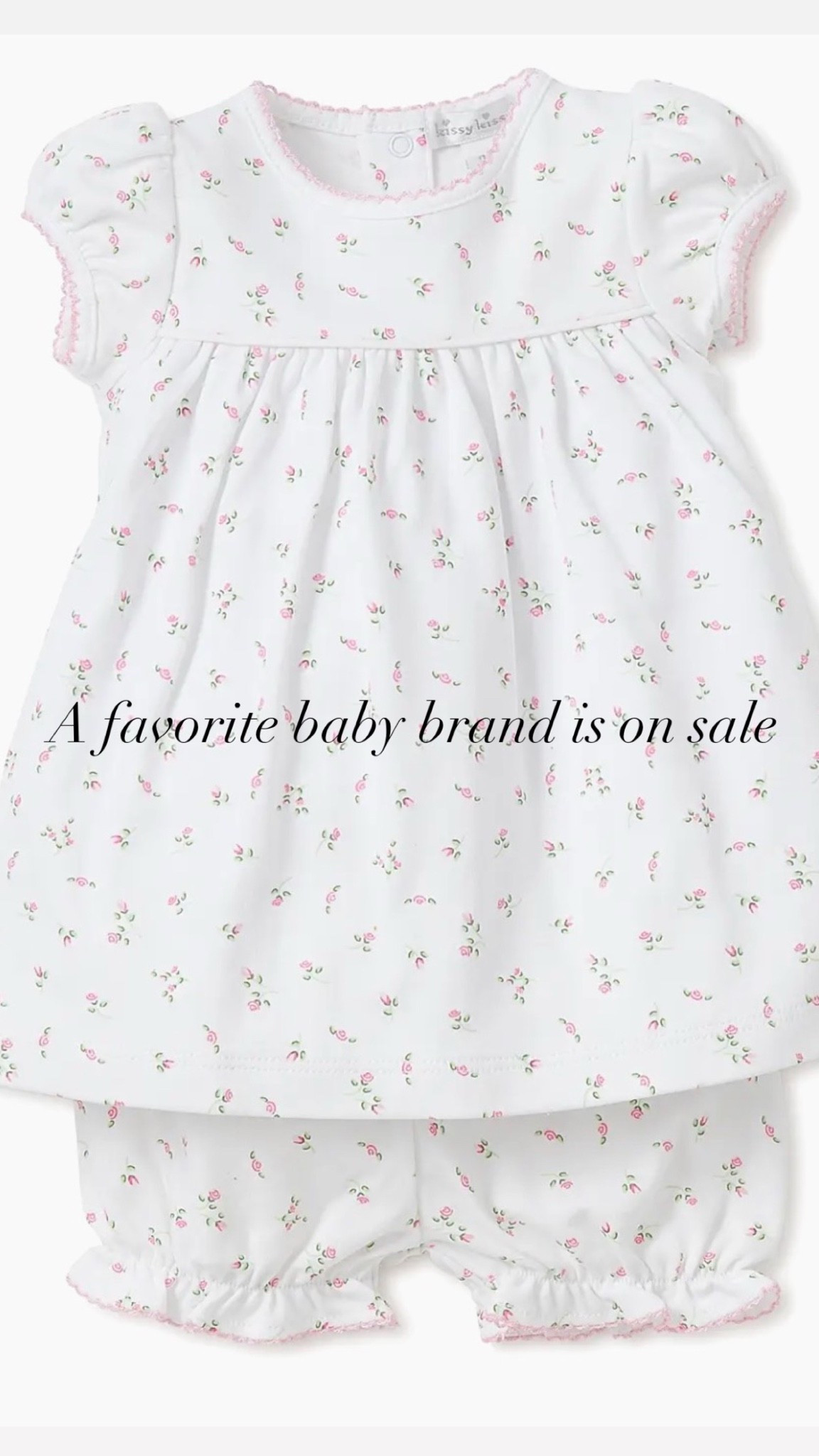 This is one of my absolute favorite baby brands and I swear by their soft Pima cotton. Several styles are 25% off during the Saks Friends & Family Sale through September 27th. I find their sizing runs on the smaller size, so if in doubt I’d size up!
#sakspartner #saks @saks