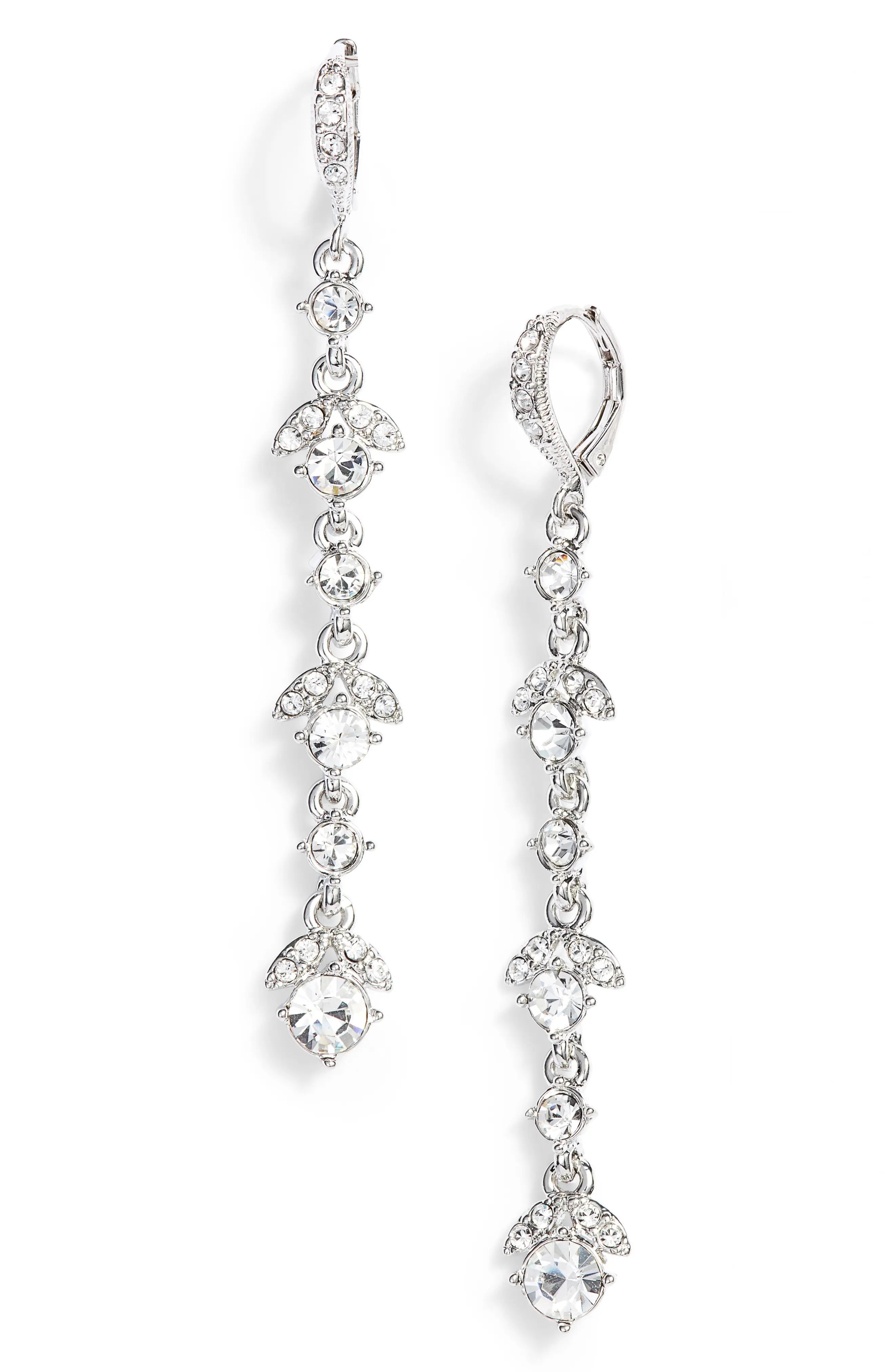 Givenchy Crystal Linear Drop Earrings | Nordstrom