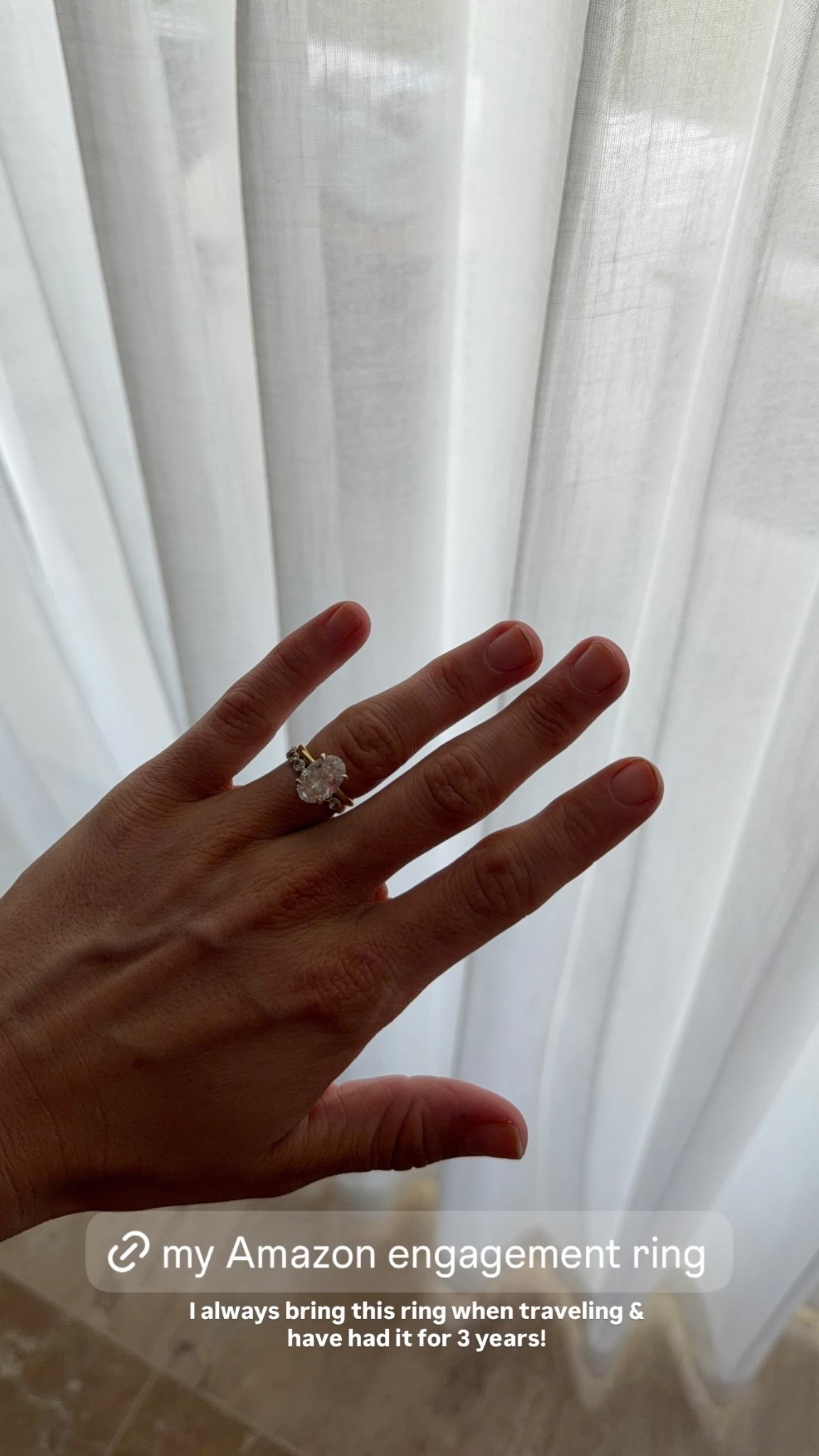 I always bring this ring when traveling & have had it for 3 years!

#LTKTravel #LTKWedding #LTKdayinmylife