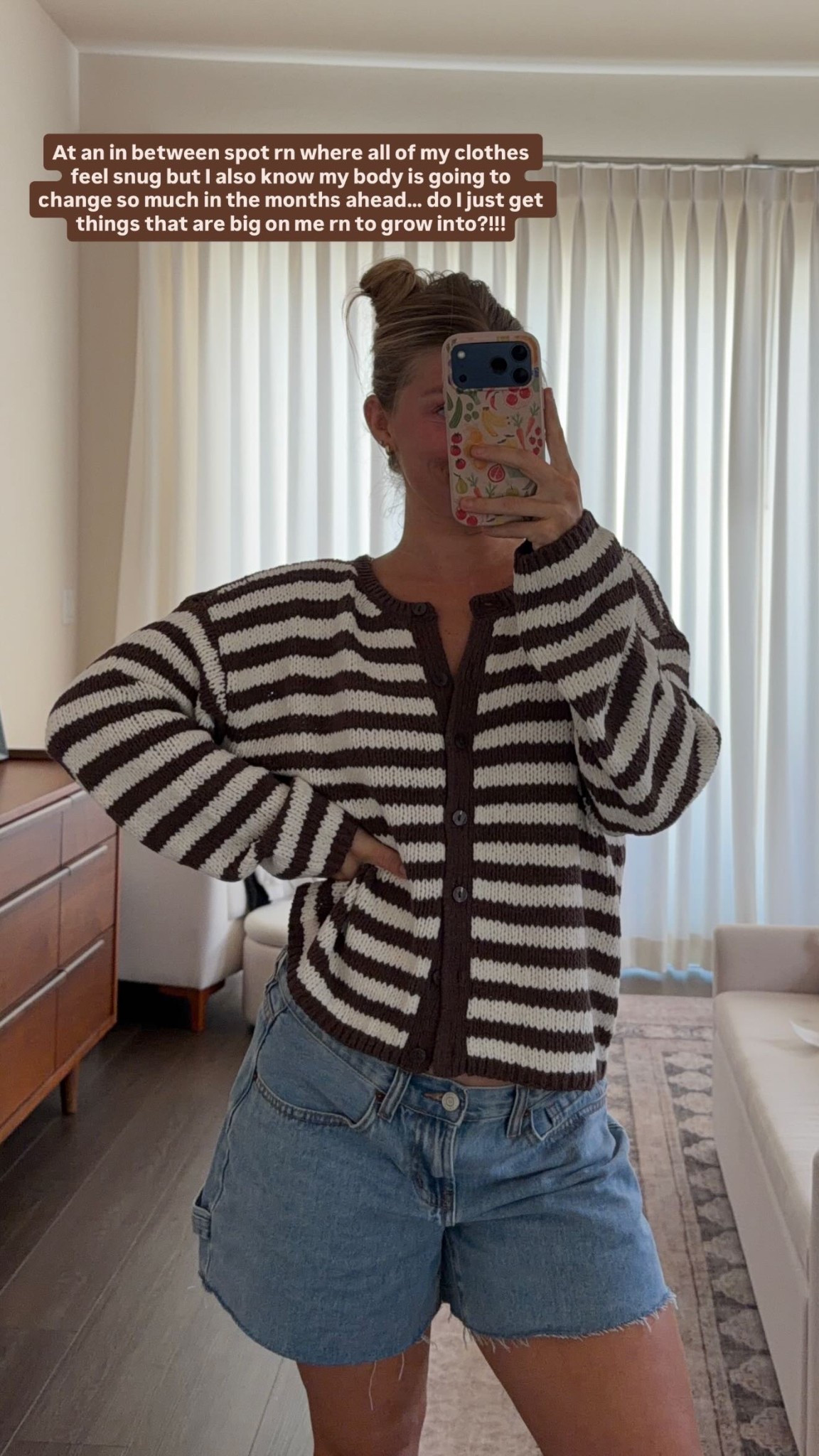 At an in between spot rn where all of my clothes feel snug but I also know my body is going to change so much in the months ahead… do I just get things that are big on me rn to grow into?!!!

#LTKootd #LTKdayinmylife #LTKBump