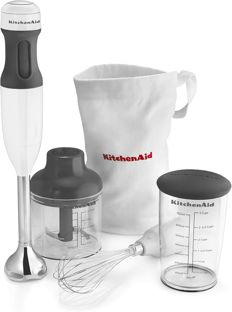KitchenAid KHB2351WH Pro Line Hand Blender, 2 Speed, White | Amazon (US)
