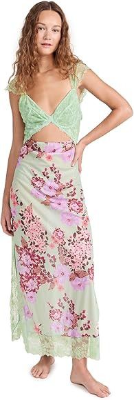 Free People Women's Suddenly Fine Maxi Slip Dress | Amazon (US)