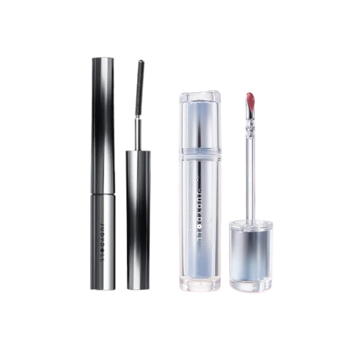 Judydoll - 3D Curling Eyelash Iron Mascara Curly - 2g - 01 Black (1ea) + Ice Watery Lip Gloss - 2.4g - 11 Blueberry Bailey's... | Stylevana