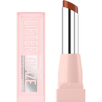 Maybelline Lifter Glaze Hydrating Lip Oil Balm with Hyaluronic Acid - Latte Crush - 0.1 oz | Target