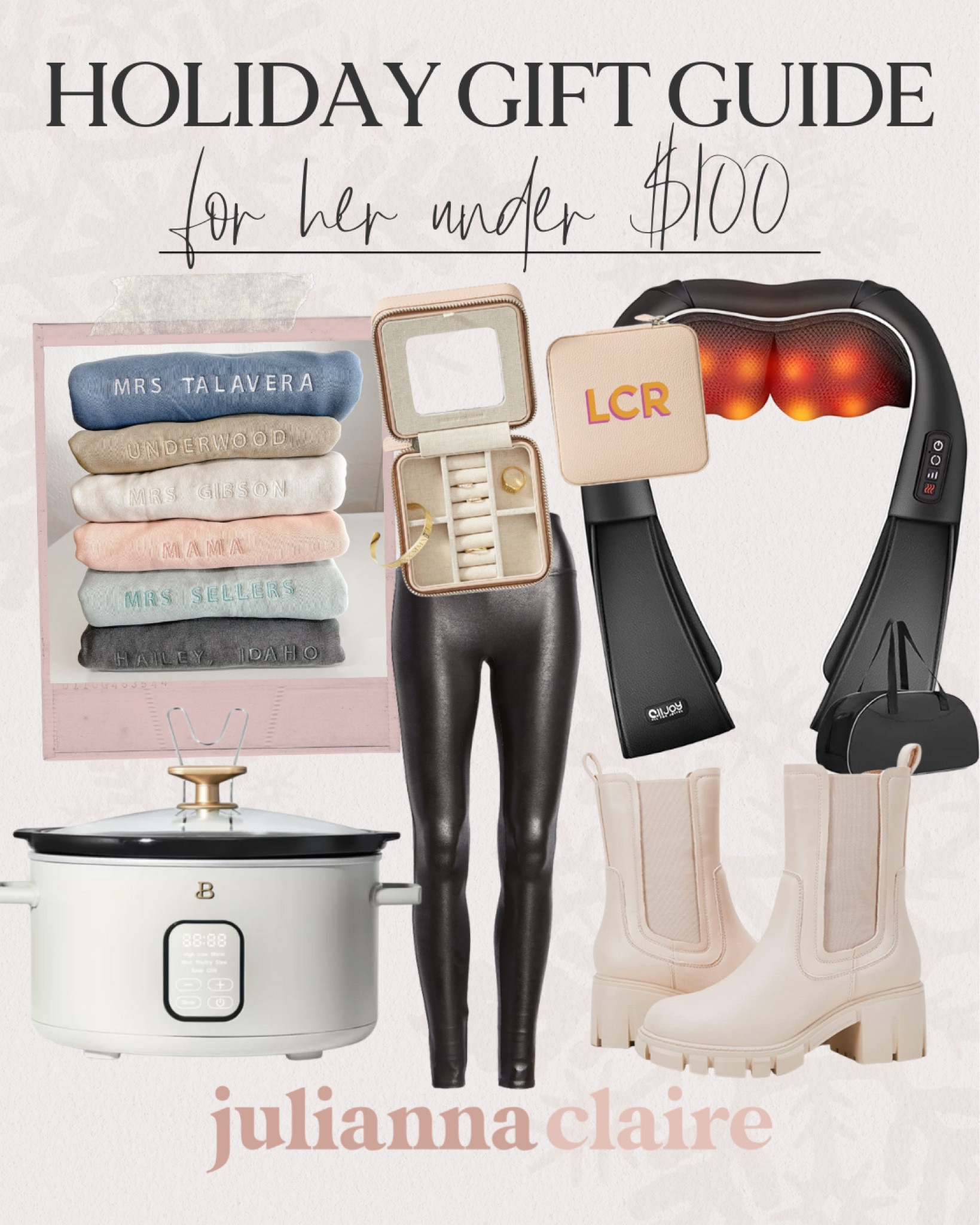 Holiday Gift Guide - Gifts For Her Under $100 ✨

holiday gift guide // holiday gifts // gifts for her // gift ideas for her // christmas gifts for her // christmas gift guide

#LTKunder100 #LTKSeasonal #LTKHoliday