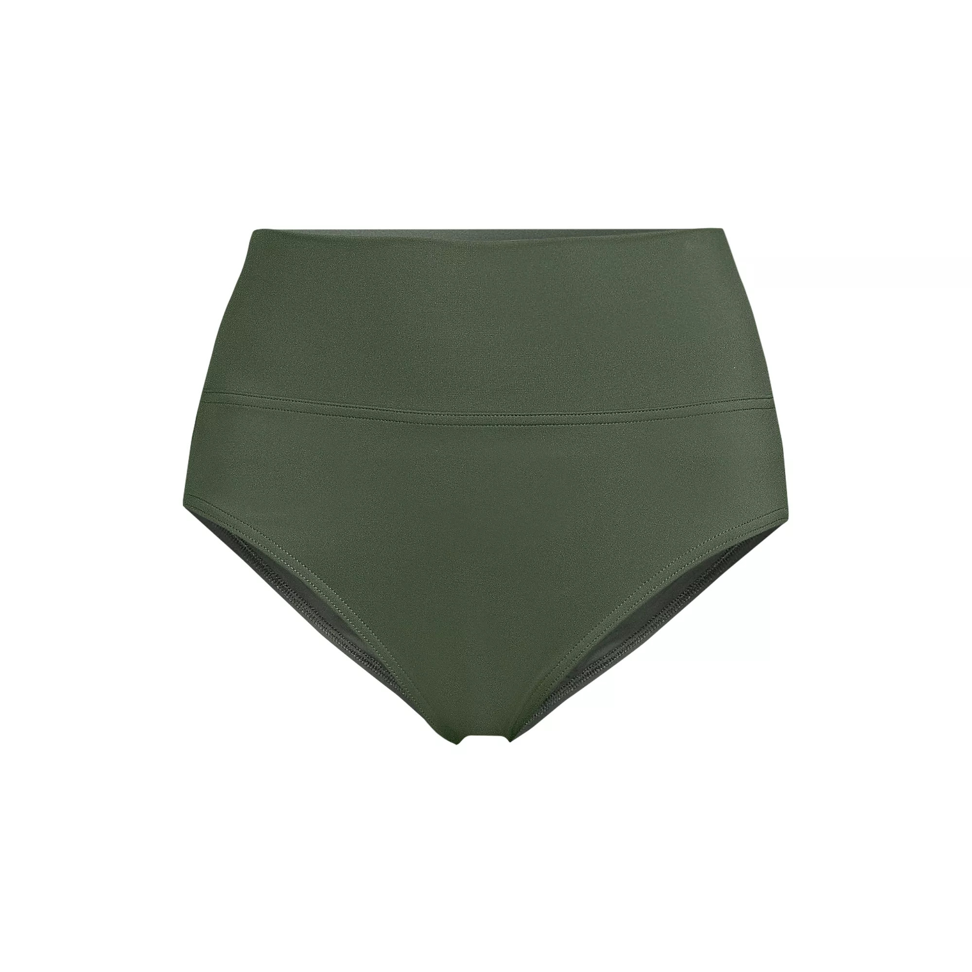 Women's Pinchless High Waisted Bikini Bottoms | Lands' End (US)