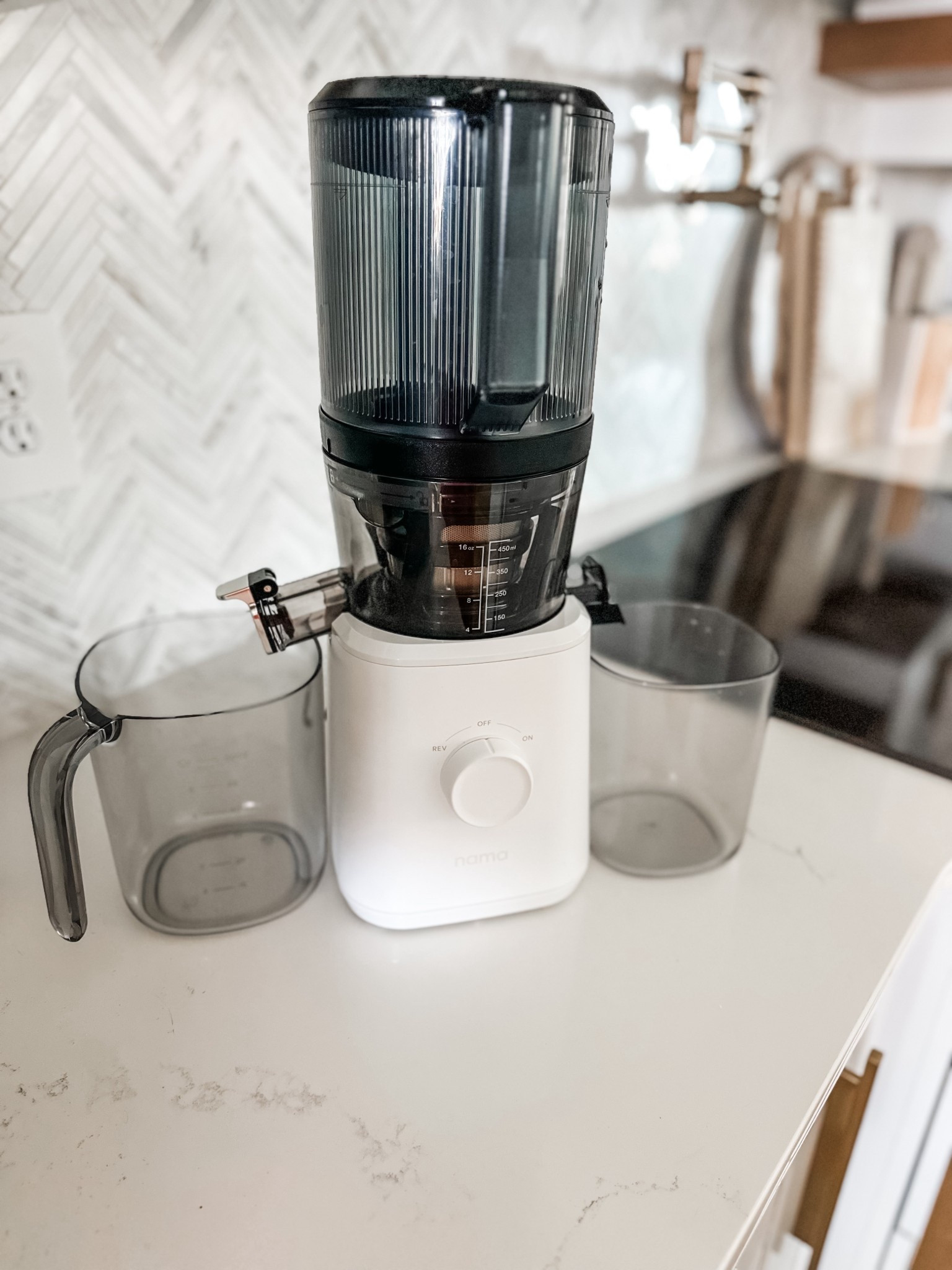 My cold press juicer and glass bottles 

#LTKfitnessgoals #LTKfoodie #LTKselfcare