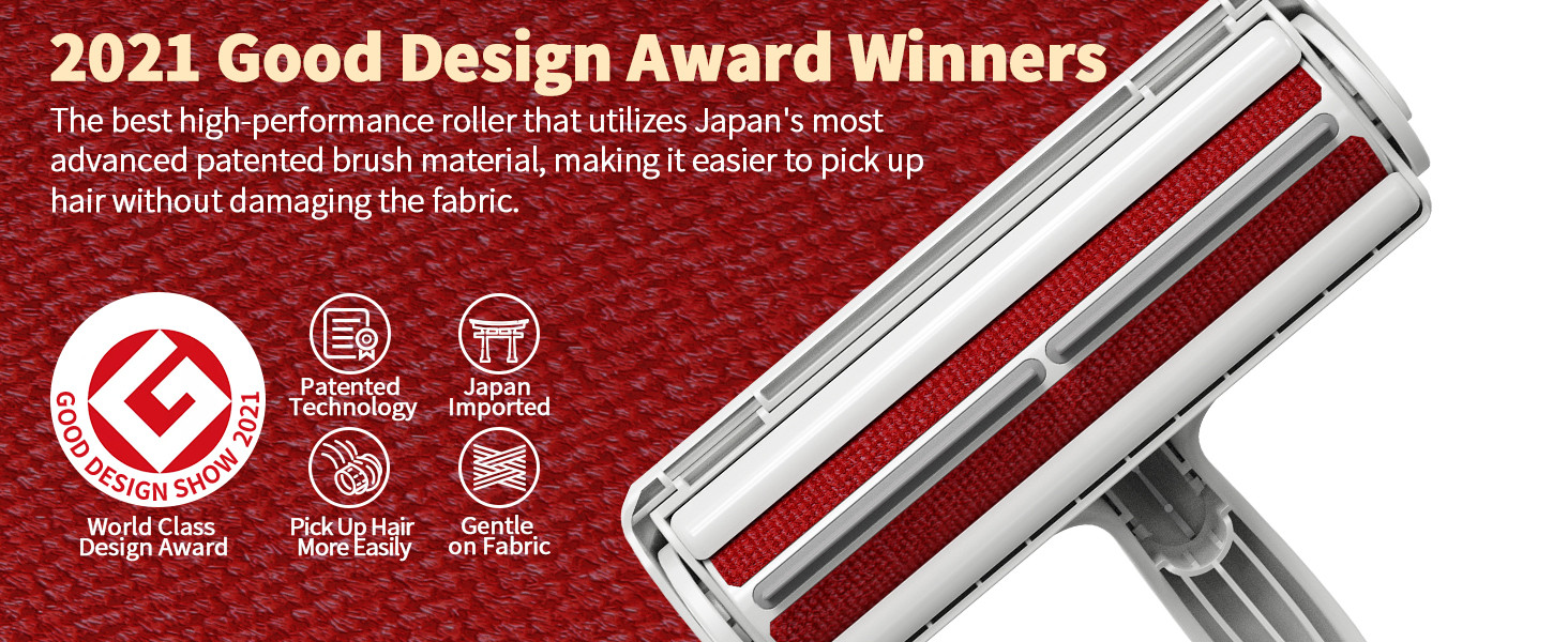 DELOMO Pet Hair Remover - Lint Roller for Pet Hair - Cat and Dog Hair Remover for Couch, Furnitur... | Amazon (US)