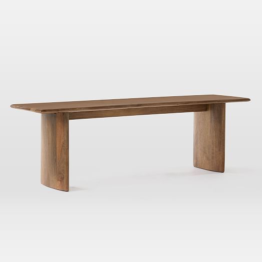 Anton Solid Wood Dining Bench | West Elm (US)