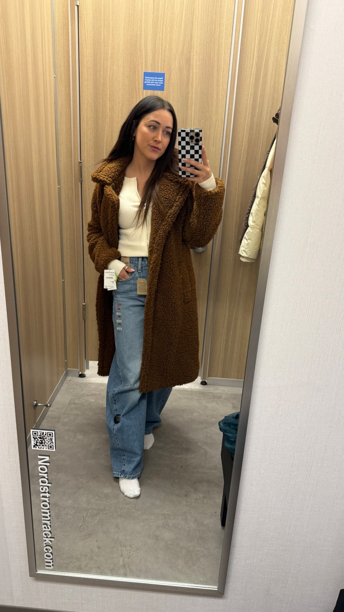 Lucky Brand Missy Faux Shearling Coat
#nordstromrack 

#LTKSaleAlert #LTKHoliday #LTKGiftGuide