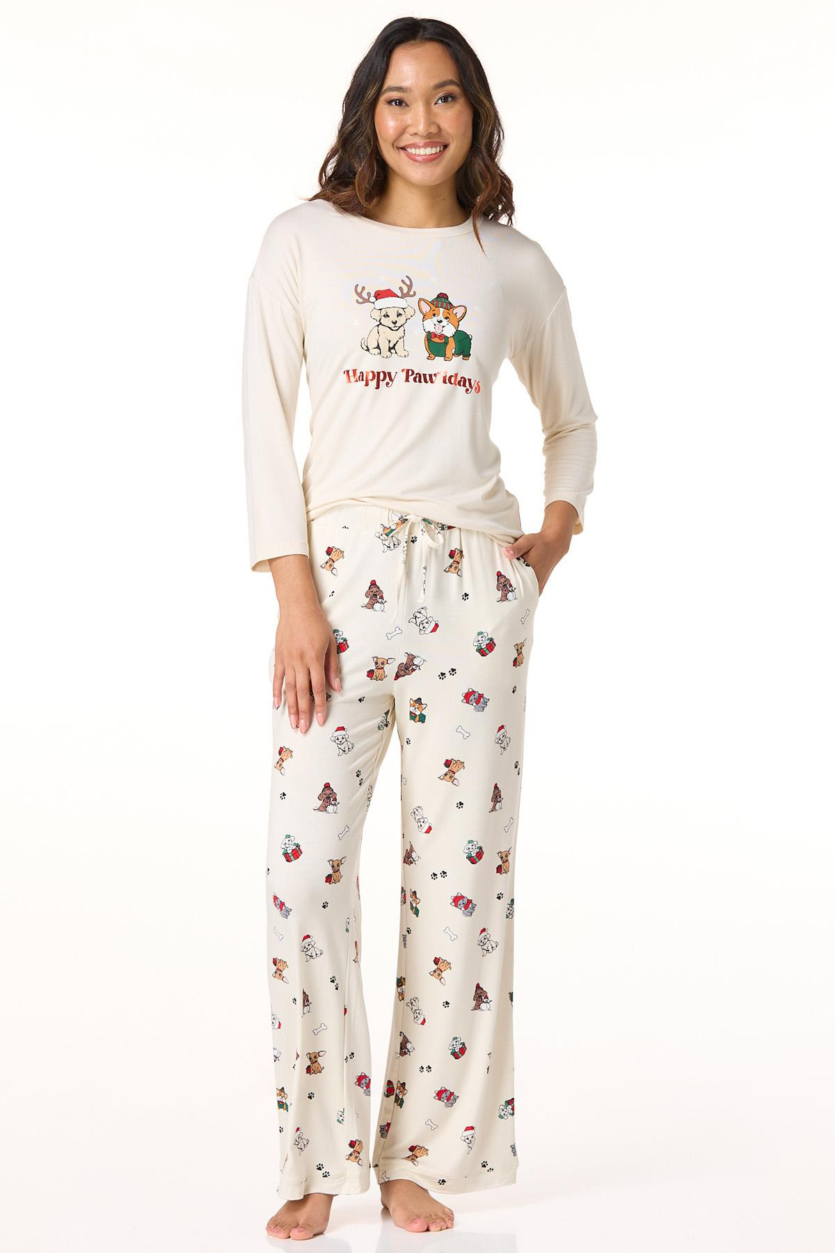 Happy Pawlidays Sleep Tee | Cato Fashions