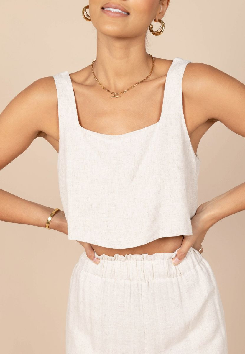 Petal and Pup Womens Eleanor Cropped Top | Target