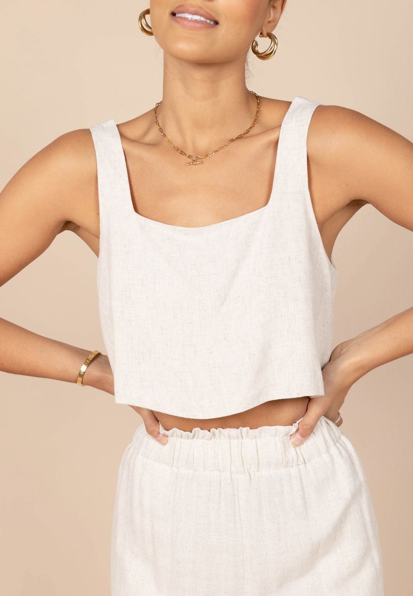 Petal and Pup Womens Eleanor Cropped Top | Target