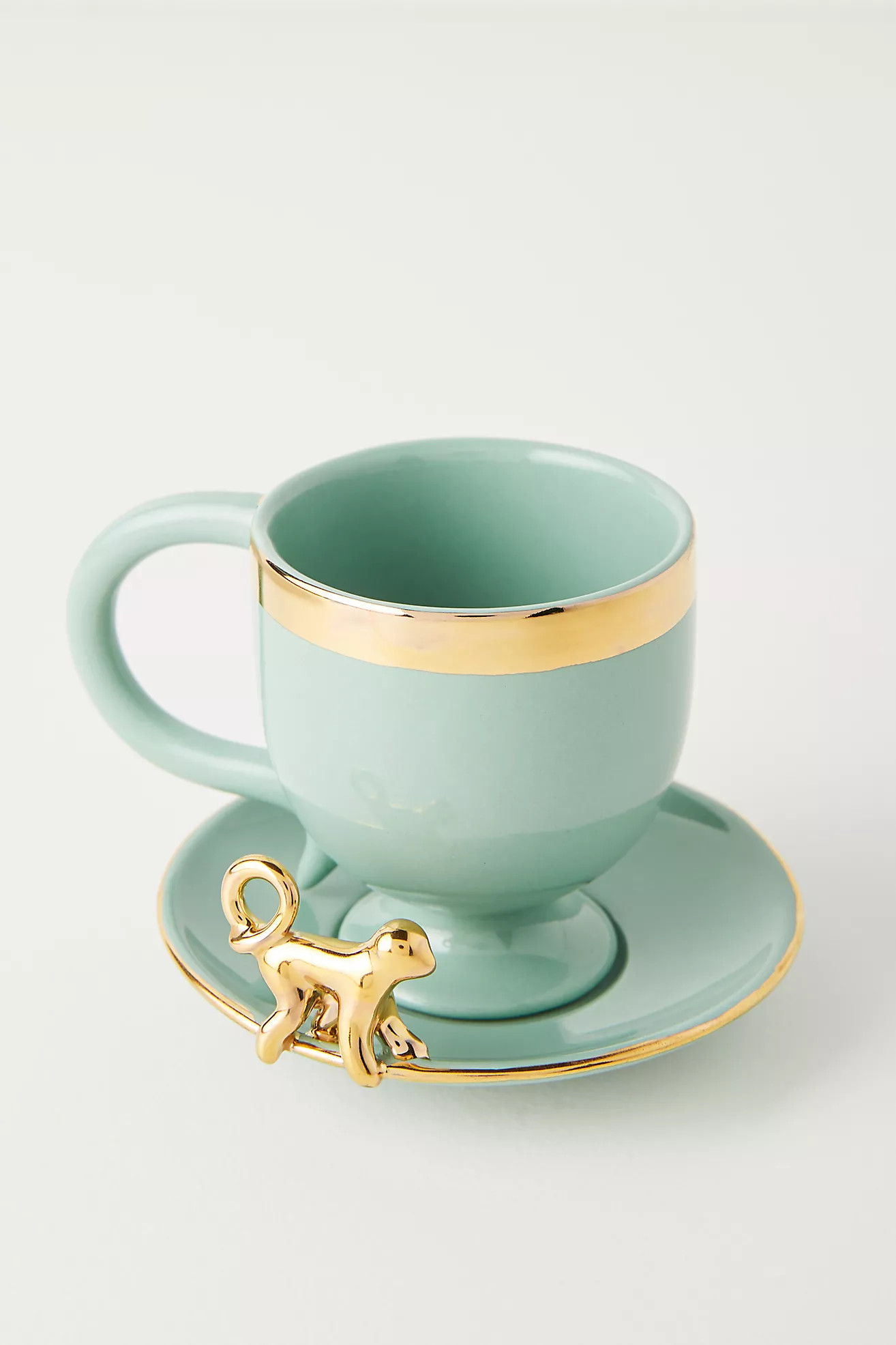 Lydia Espresso Cup & Saucer | Anthropologie (US)