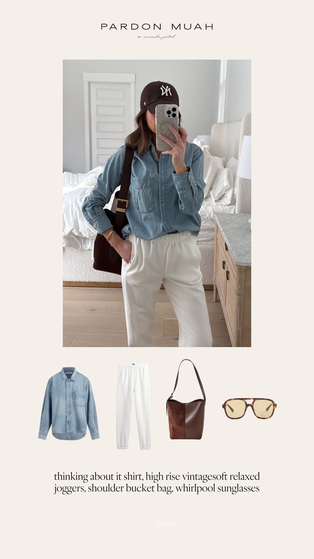 thinking about it shirt, high rise vintagesoft relaxed joggers, shoulder bucket bag, whirlpool sunglasses

#LTKGiftGuide #LTKHoliday #LTKdayinmylife