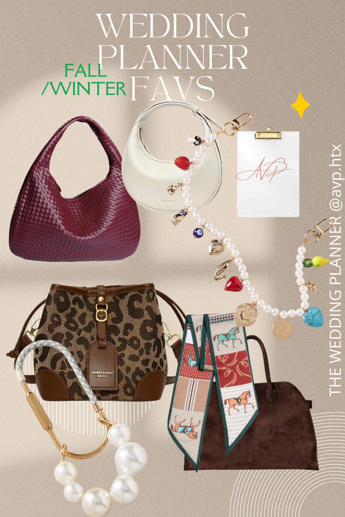 Fall’s Hottest Accessory Trends! 🍁👜 From chic totes to trendy customizable bag charms, these must-have pieces are perfect for elevating your seasonal style. Shop my favorite finds, curated by ‘The Wedding Planner.’ #FallFashion #BagTrends

#LTKGiftGuide #LTKStyleTip #LTKItBag