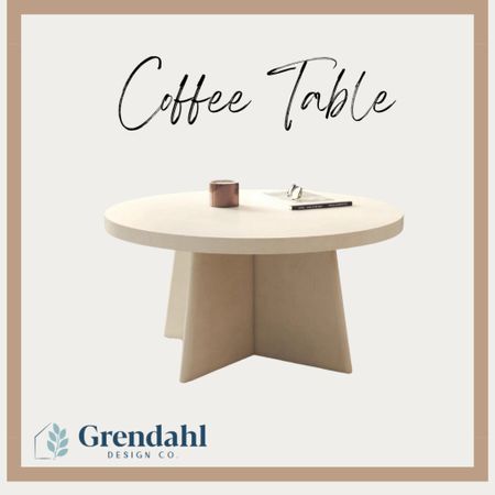 Round Coffee table. Modern design. Home design  

#LTKhome