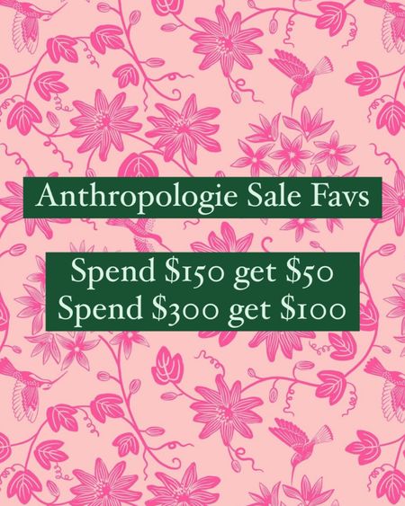 Anthropologie sale picks 🎀

#LTKfindsunder100