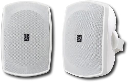 Yamaha Natural Sound 6-1/2" 2-Way All-Weather Outdoor Speakers (Pair) White NS-AW390WH - Best Buy | Best Buy U.S.