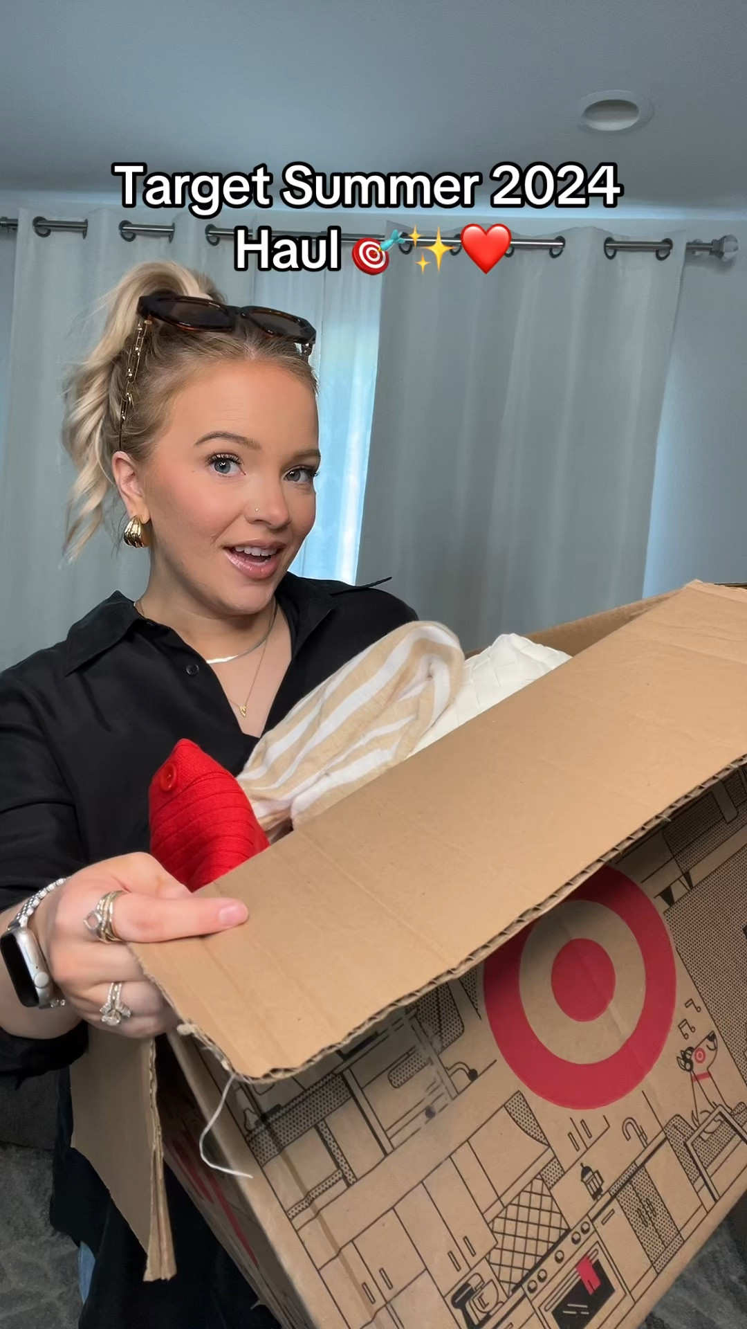 Target Summer 2024 Haul

Red ribbed vest: small (tts)
Striped linen shorts: small (tts)
Denim dress: small (slightly oversized)
USA bear sweatshirt: XS (oversized)
Shoes: 5 (tts)
Skort: small (tts)
Golf dress: small (tts)
Pink graphic tee: small (oversized)

#LTKVideo #LTKStyleTip #LTKFindsUnder50