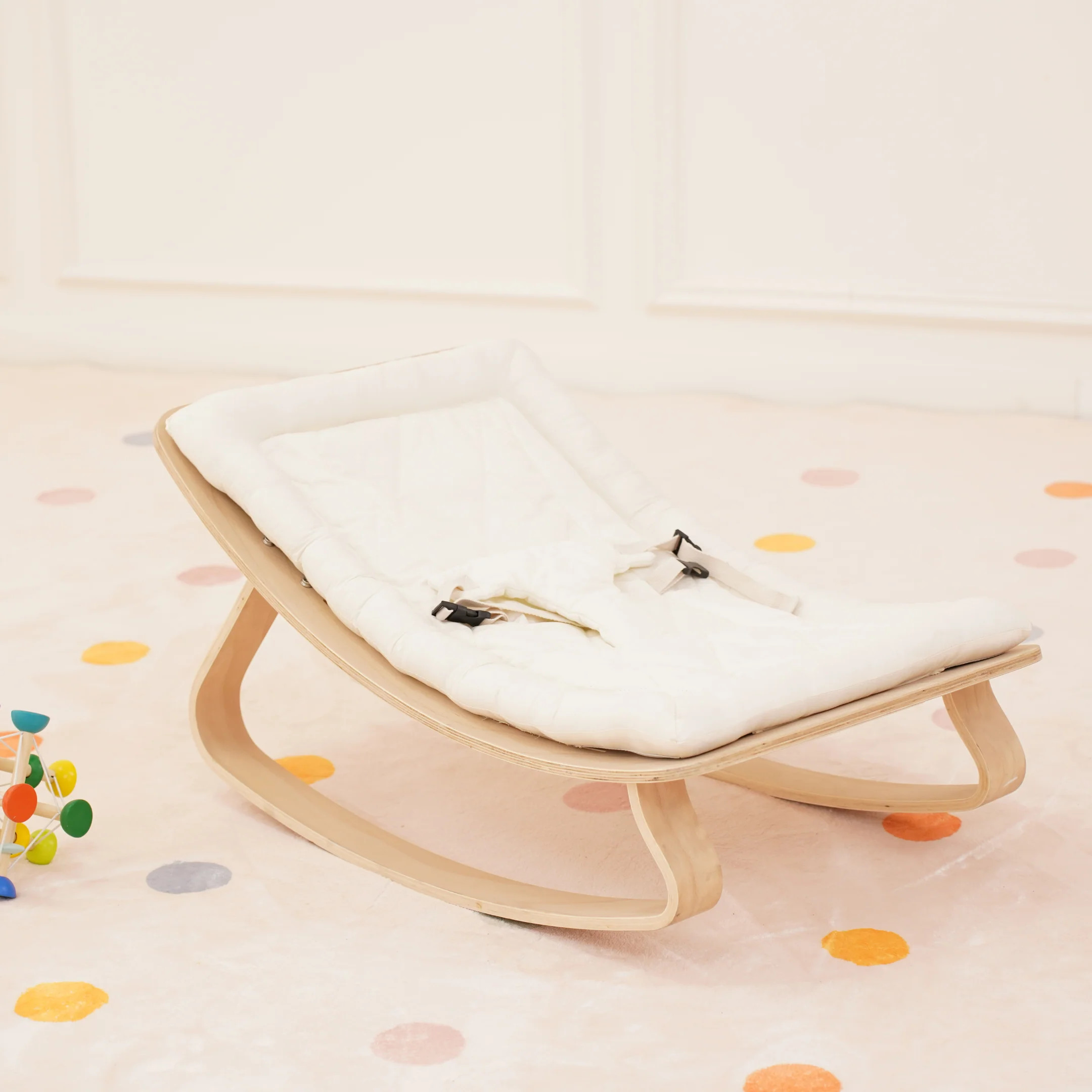 Nest Wooden Baby Rocker | Comfy Infant Lounger | Avenlur | Avenlur