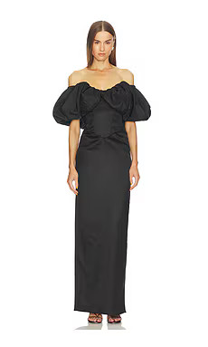 Michael Costello x REVOLVE Ninove Maxi Dress in Black from Revolve.com | Revolve Clothing (Global)