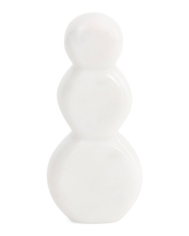 Marble Snow Man Decor | Pillows & Decor | Marshalls | Marshalls
