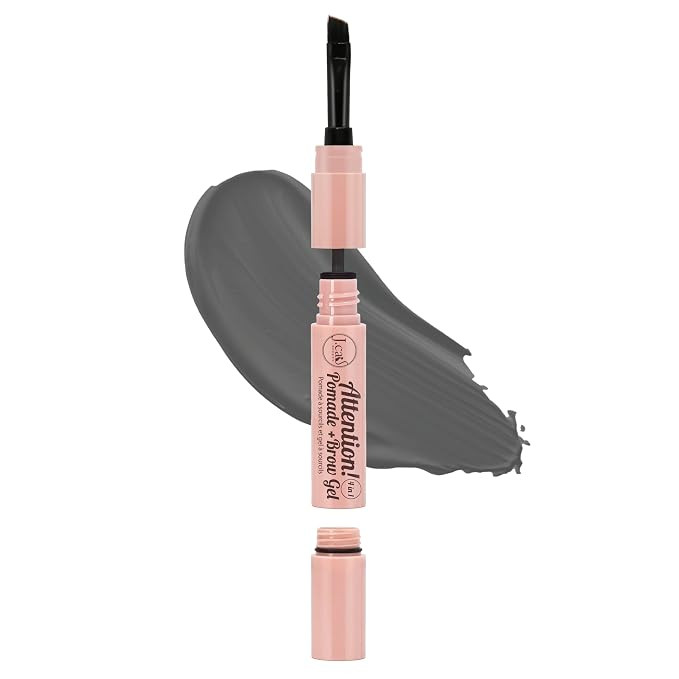J.Cat Beauty 4 in 1 Brow Pomade and Translucent Brow Gel with Angled Brush and Spoolie to Shape a... | Amazon (US)