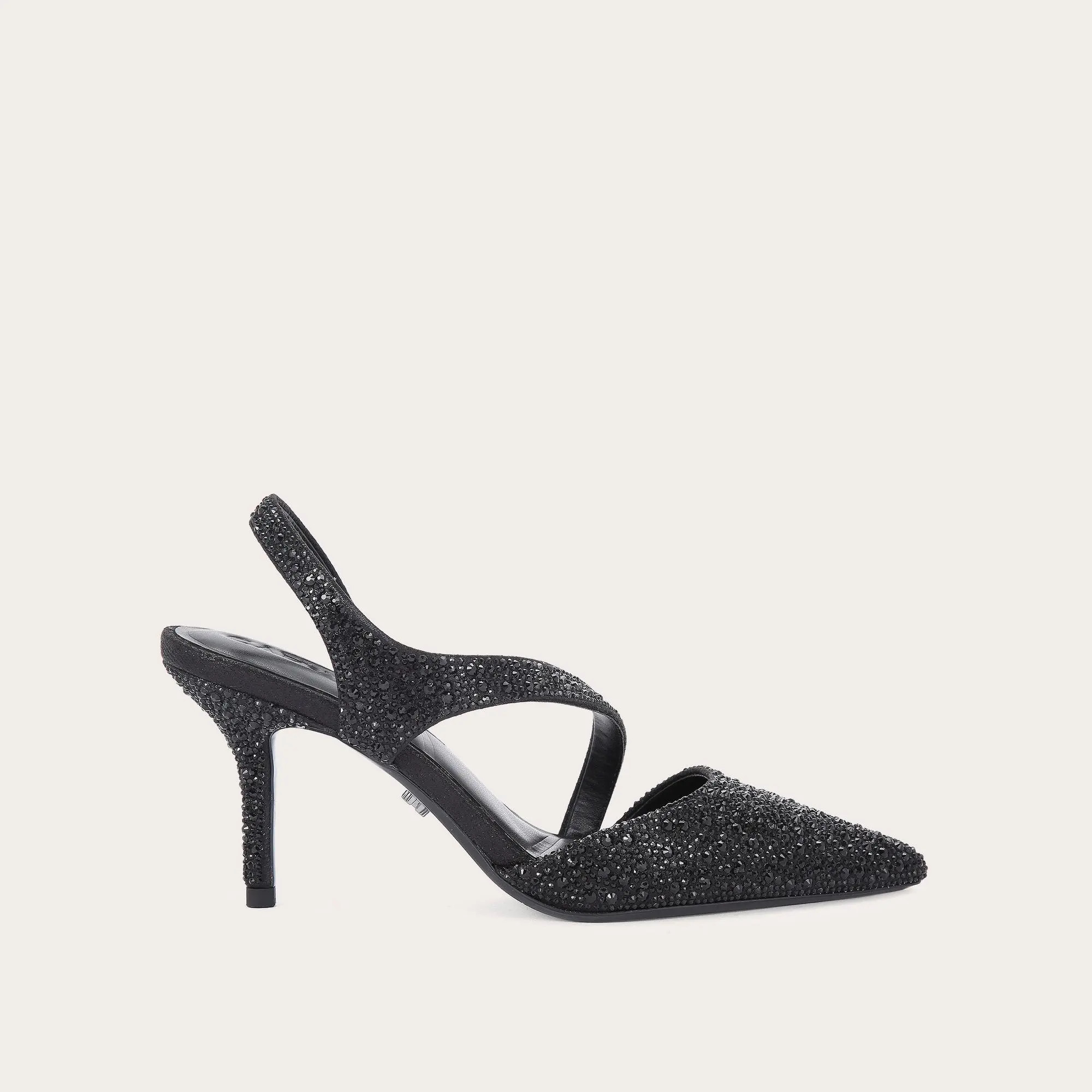 SYMMETRY COURT JEWEL Black Court Heels by CARVELA | Carvela