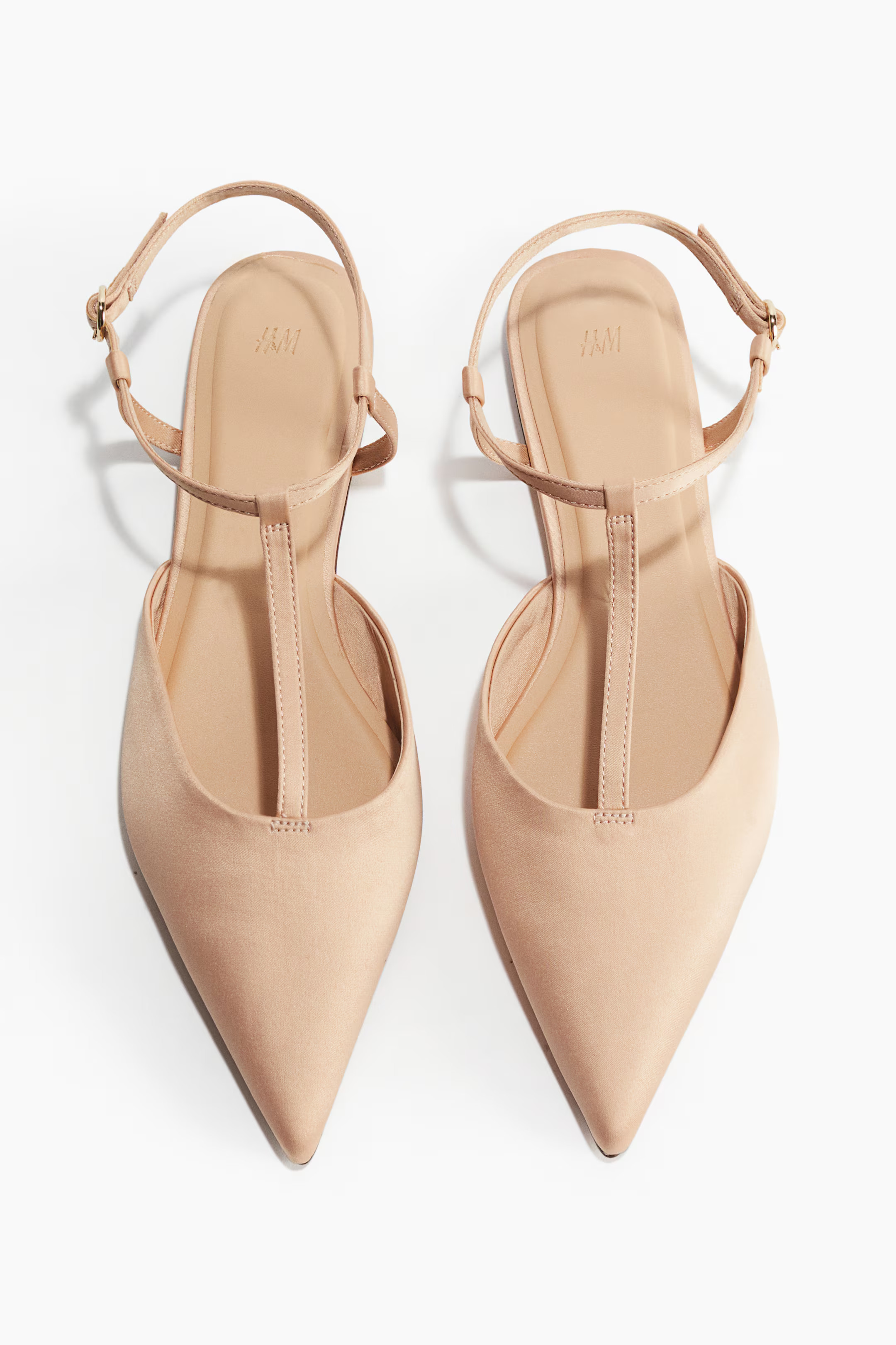 Pointed satin sandals | H&M (UK, MY, IN, SG, PH, TW, HK)