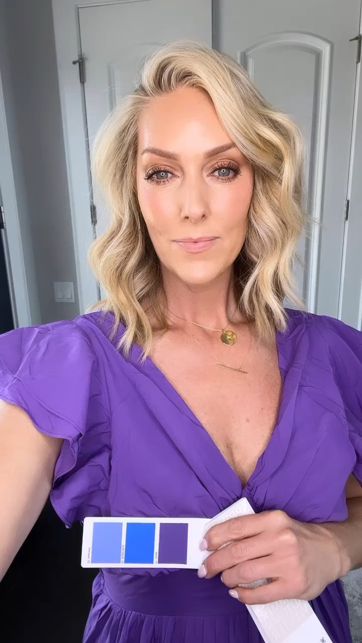 The perfect spring violet and natural romantic style! 

#LTKMidsize #LTKOver40 #LTKWedding