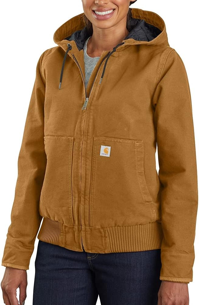 Carhartt Women's Active Jacket Wj130 Regular and Plus Sizes | Amazon (US)